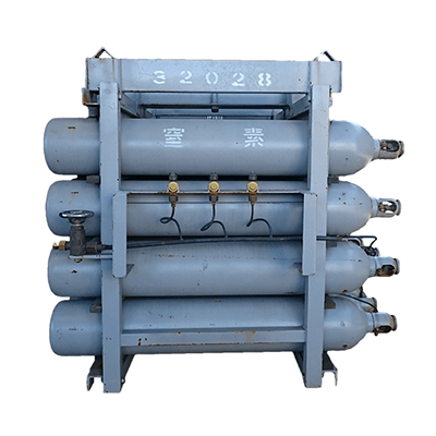 産業用高圧ガス 高圧窒素カードル 20本組 19.6MPa (N₂)-有限会社ミツワ熔材