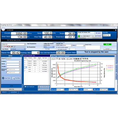 粘度計用ソフトウェア Viscometer Software-英弘精機株式会社