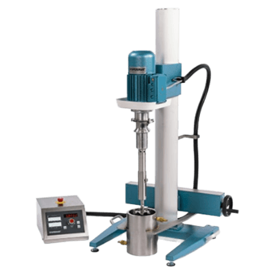 パイロットプラント用 縦型分散機 (ディゾルバー) ディスパーマット (DISPERMAT®) LC110-6-英弘精機株式会社