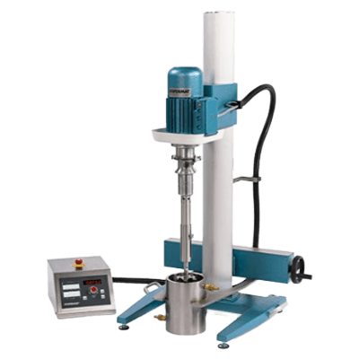 パイロットプラント用 縦型分散機 (ディゾルバー) ディスパーマット (DISPERMAT®) LC220-6-英弘精機株式会社