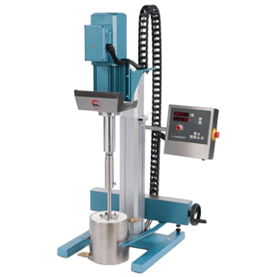 パイロットプラント用 縦型分散機 (ディゾルバー) ディスパーマット (DISPERMAT®) CN10-英弘精機株式会社