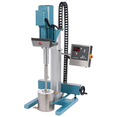 パイロットプラント用 縦型分散機 (ディゾルバー) ディスパーマット (DISPERMAT®) CN20-英弘精機株式会社