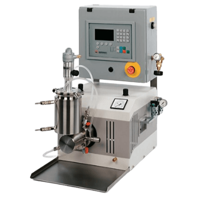 防爆仕様 (ATEX準拠) 横型ビーズミル ディスパーマット (DISPERMAT®) SL12-C-EX-英弘精機株式会社