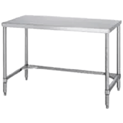 三方枠仕様 ステンレス作業台 AT-18090-ウチハシ