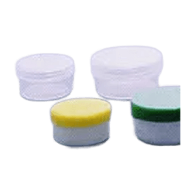 軟膏容器 プラ壺-ウチハシ