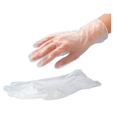 プラスチックグローブ (100枚入×20箱)-ウチハシ