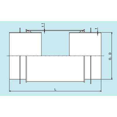 伸縮・伸縮可とう管 クローザージョイント Σ2-A型 高圧用-日本ヴィクトリック株式会社