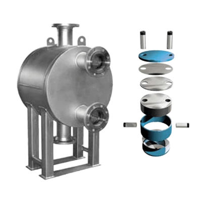 コア交換可能なプレートおよびシェル熱交換器-Tranp(Guangzhou) Energy Equipment Co.,Ltd