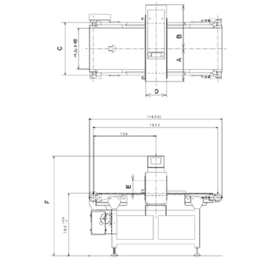 金属検査機 コンベヤ式 大型標準型 MS-5137-KK MAGNET株式会社