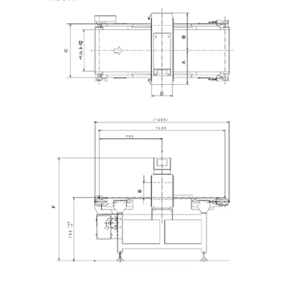 金属検査機 コンベヤ式 大型標準型 MS-5141-KK MAGNET株式会社