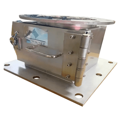 金属異物除去装置 ケース付箱型磁石-KK MAGNET株式会社