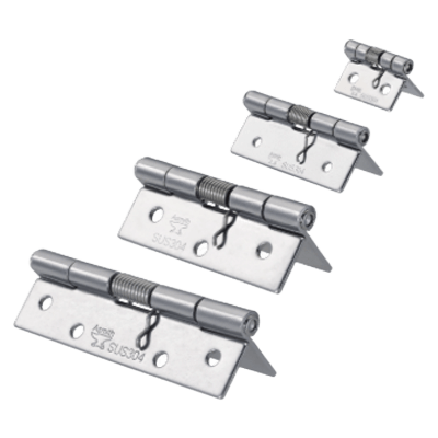 産業用ハードウェア 平蝶番 AS-08シリーズ (スプリング付き)-Asmith Manufacturing Company