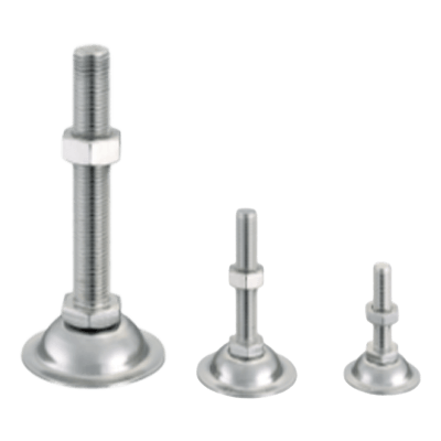 産業用ハードウェア スイベルアジャスター (ステンレス) DK (S) -10series- (M8)-Asmith Manufacturing Company