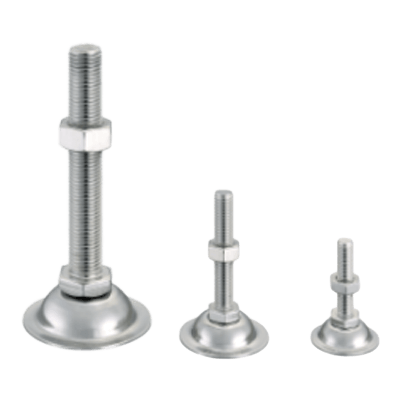 産業用ハードウェア スイベルアジャスター (ステンレス) DK (S) -10series- (M16)-Asmith Manufacturing Company