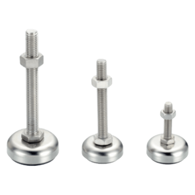 産業用ハードウェア スイベルアジャスター (ステンレス) DK (S) -08series- (M8)-Asmith Manufacturing Company