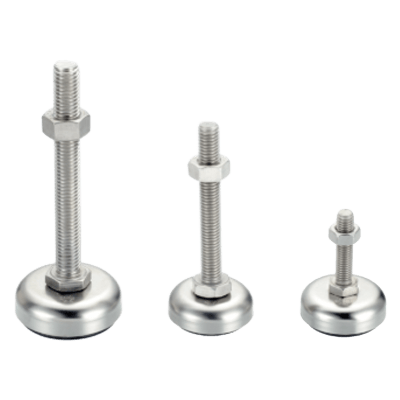 産業用ハードウェア スイベルアジャスター (ステンレス) DK (S) -08series- (M16)-Asmith Manufacturing Company