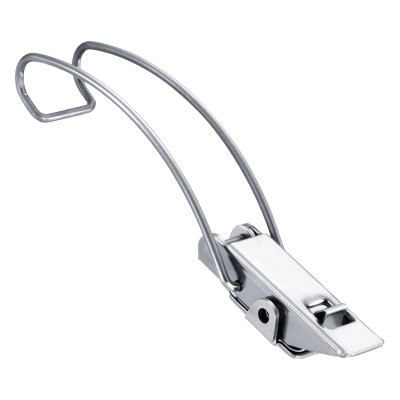 ファスナー ステンレスフック型スプリングパチン錠 アシスタンスラッチ CS-3780-W-1-株式会社ビーアンドケイ