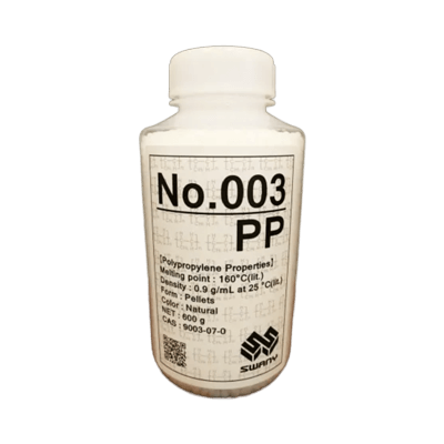 成形用樹脂ペレットボトル PP ナチュラル 600g-有限会社スワニー