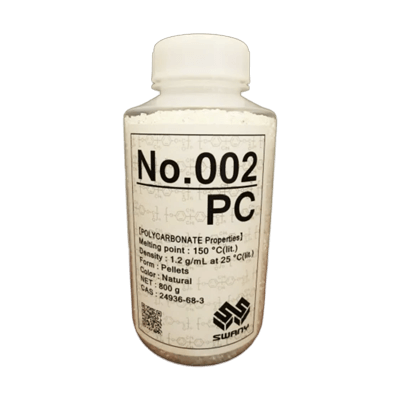 成形用樹脂ペレットボトル PC ナチュラル 800g-有限会社スワニー