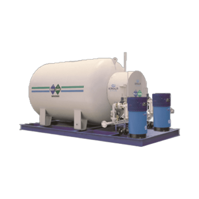 ガス用気化器 消費型ベーパーライザー搭載バルクユニット バルクコンポ-カグラベーパーテック株式会社