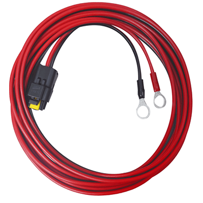 当社セット用交換ケーブル バッテリーケーブル R2-5端子·防水コネクター付-株式会社カウスメディア