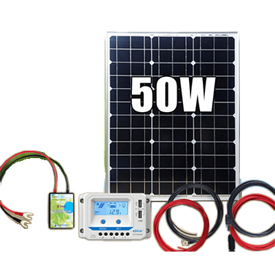 ソーラー充電セット 船舶用 ソーラーセット 太陽光発電 12Vシステム 維持充電サルフェーション除去 セット PWM チャージコントローラー-株式会社カウスメディア