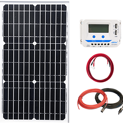 ソーラー充電セット 単結晶 太陽光発電 船舶用 ソーラーセット PWM-株式会社カウスメディア