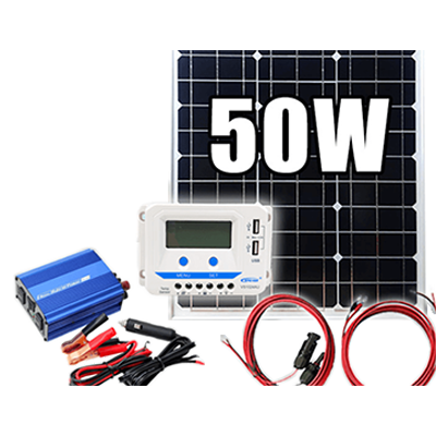 ソーラー充電セット 単結晶 太陽光発電 インバータセット PWM-株式会社カウスメディア