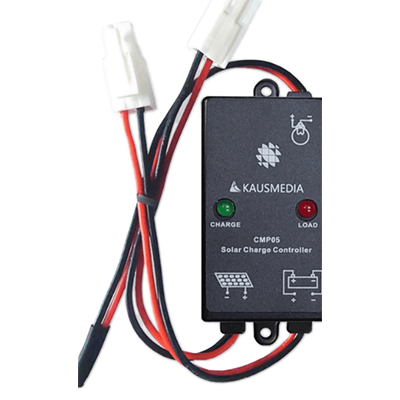 10A以下 ソーラーチャージコントローラー ケーブルセット用ELコネクタ付 5A CMP-05C-株式会社カウスメディア