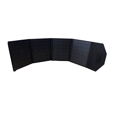 車中泊・キャンプ用品 単結晶 太陽光発電 折りたたみソーラーパネル-株式会社カウスメディア