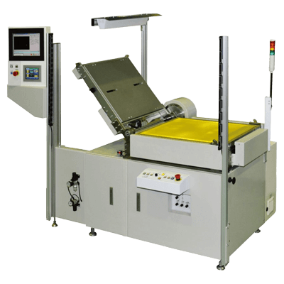 「貼る」テクノロジーを支える貼合機のパイオニアHAL-TECシリーズ 自動位置合わせ貼合機 高精度自動位置合わせ貼合機 HAL-550A1-三共株式会社