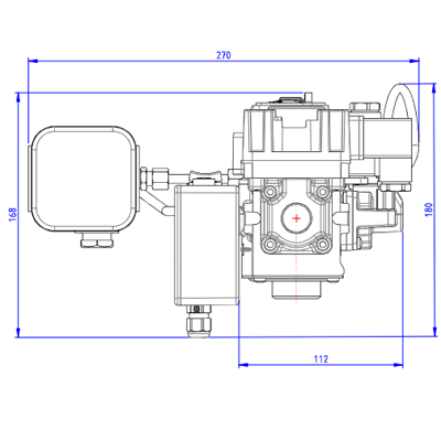 燃焼機器 (ガス) 水素燃焼用ミキサー 自律型ガスミキサー H2R-株式会社大幸産業
