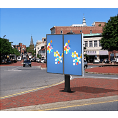 デュアルスクリーン屋外QSRドライブスルーメニューボード EKOADF2-EKAA TECHNOLOGY株式会社