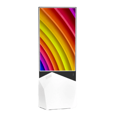 超薄型フロアスタンディング両面ディスプレイ EKIADFD4-EKAA TECHNOLOGY株式会社