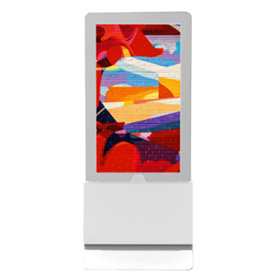 超薄型フロアスタンディング両面ディスプレイ EKIADFD2-EKAA TECHNOLOGY株式会社