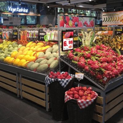 棚LCDスクリーン-シングルスクリーン/ダブルスクリーン EKSAD10-EKAA TECHNOLOGY株式会社