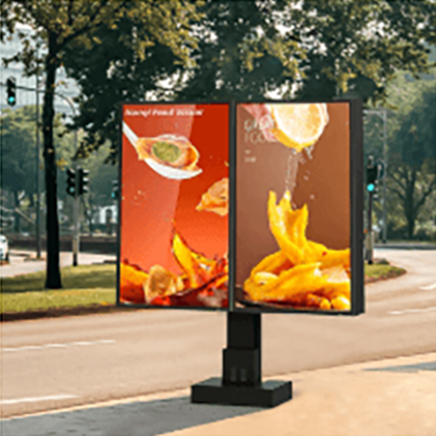 2つのスクリーンの屋外QSRドライブスルーメニューボード EKOADF32-EKAA TECHNOLOGY株式会社