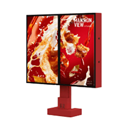 2つのスクリーンの屋外QSRドライブスルーメニューボード EKOADF30-EKAA TECHNOLOGY株式会社