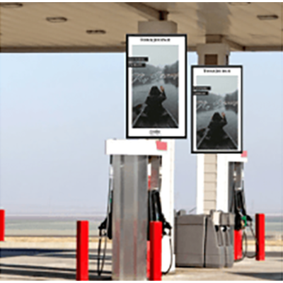 ガソリンスタンドIP67屋外ディスプレイ EKOADW4-EKAA TECHNOLOGY株式会社