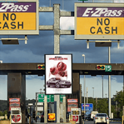 料金所屋外デジタルサイネージ EKOADW3-EKAA TECHNOLOGY株式会社