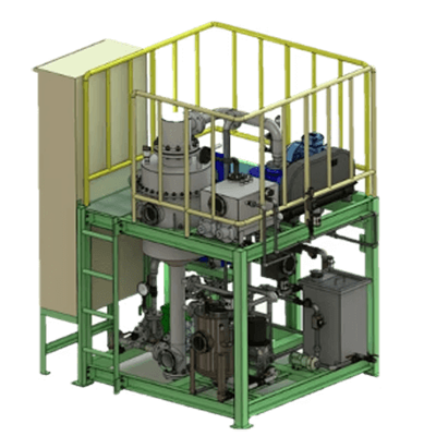 低容量廃液の減容化・超省エネ仕様 小型MVR蒸留濃縮装置 Rock-Es-株式会社サンアップ