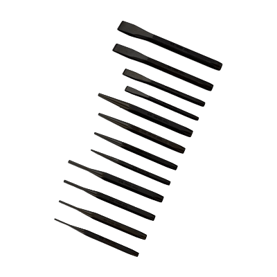 ハンドツール ポンチ＆チゼルセット ゲージ付き 12Pc. PC12PTSS-マックメカニクスツールズ株式会社