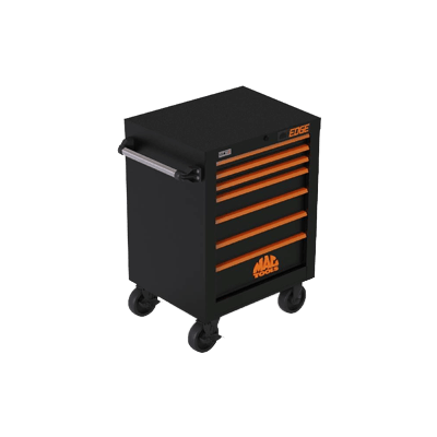 ツールストレージ 7ドロワー シングルバンク ロールキャビネット E2722-B-FBOR-マックメカニクスツールズ株式会社