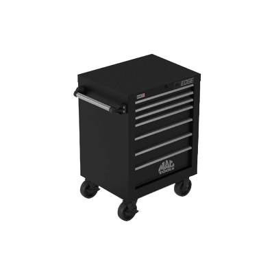 ツールストレージ 7ドロワー シングルバンク ロールキャビネット E2722-B-FBGY-マックメカニクスツールズ株式会社