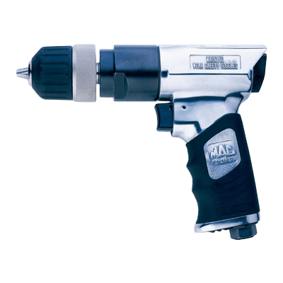 パワーツール リバーシブルキーレスチャックエアドリル 3/8" AD3800K-マックメカニクスツールズ株式会社