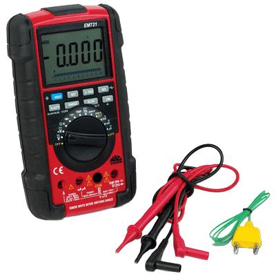 テスター デジタルマルチメータ EM721-マックメカニクスツールズ株式会社