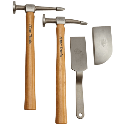 板金ハンマー＆ドーリーセット 4Pc. BTS4W-マックメカニクスツールズ株式会社