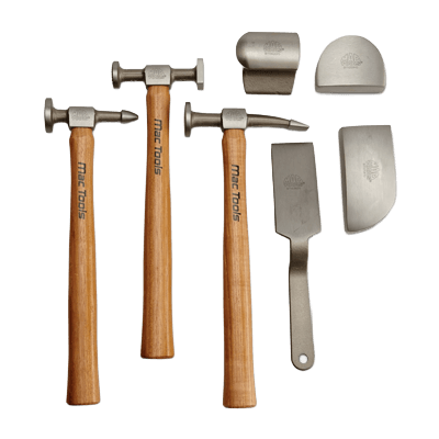 板金 ボディーリペアツールセット 木製ハンドル 7Pc. BTS7W-マックメカニクスツールズ株式会社