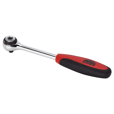 6"ラウンドヘッドラチェット 1/4"Dr. コンフォートグリップ (TM) 付き MRR6PA-マックメカニクスツールズ株式会社