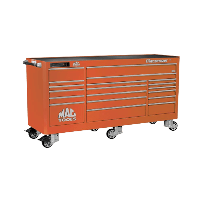 ツールストレージ 19ドロワー トリプルバンク ワークステーション J-M8827P-OR-マックメカニクスツールズ株式会社
